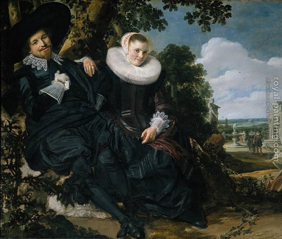 Frans Hals : Married Couple in a Garden